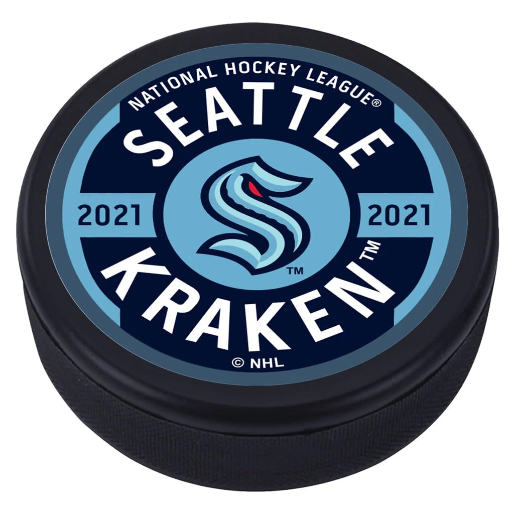 Sports Decor Seattle Kraken Gear Puck