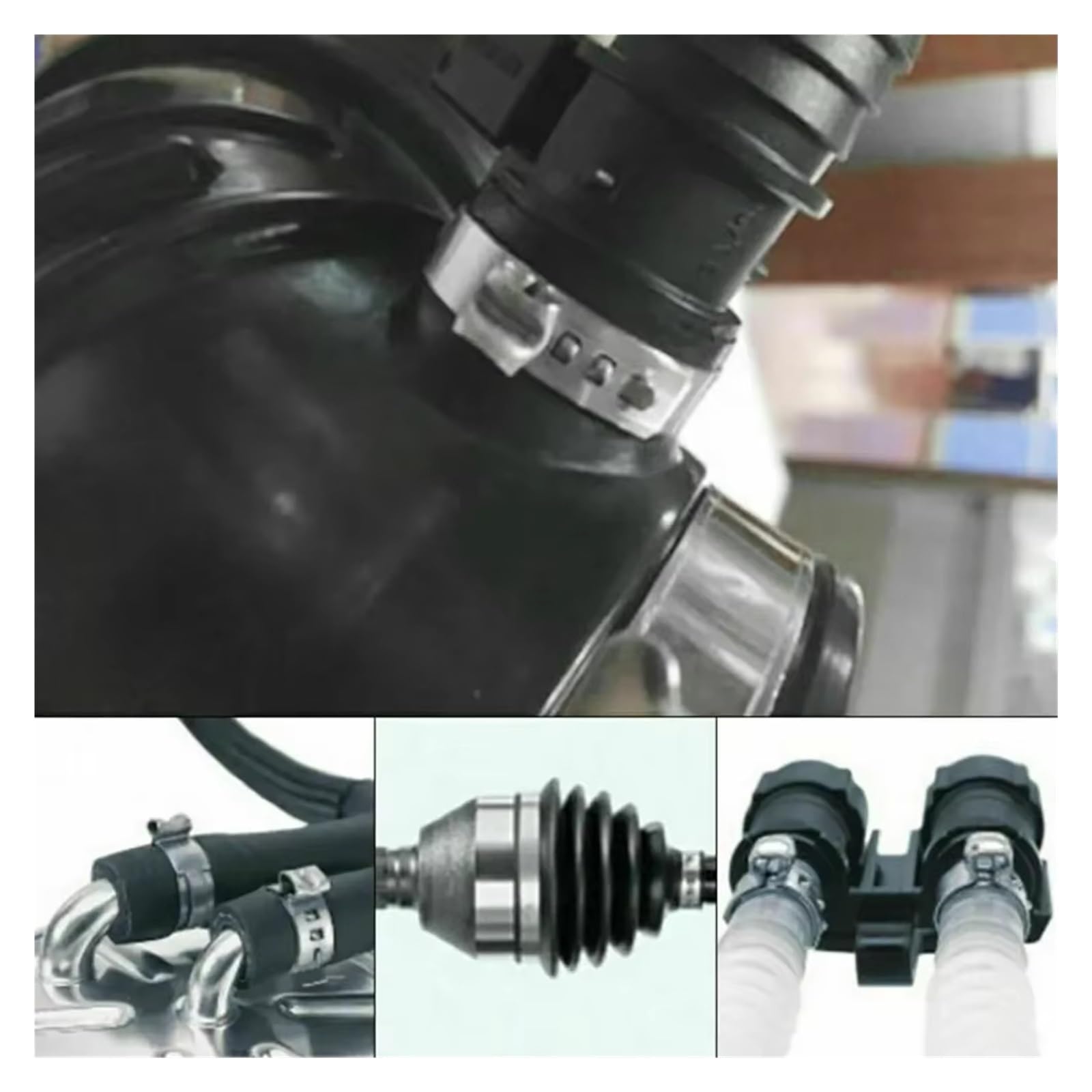 Terminale di Scarico Durevole Pinza Per Morsetto Per Avvio Giunto CV Kit Di Utensili Manuali Per Fascette Per Auto Per Strumento Installazione Manuale Terminale(4 sets of CV)