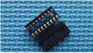 50pcs 18 pin DIP IC Sockets Adaptor Solder Type Socket 18p