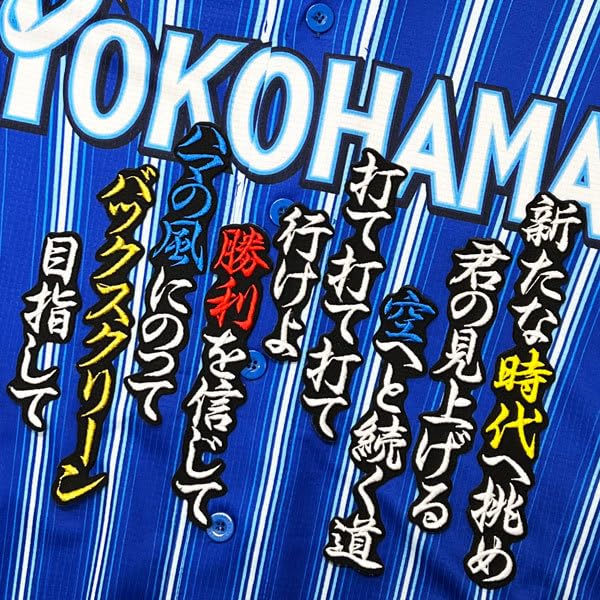 Amazon.co.jp: 横浜 DeNA ベイスターズ 大田泰示 応援歌 黒 刺繍