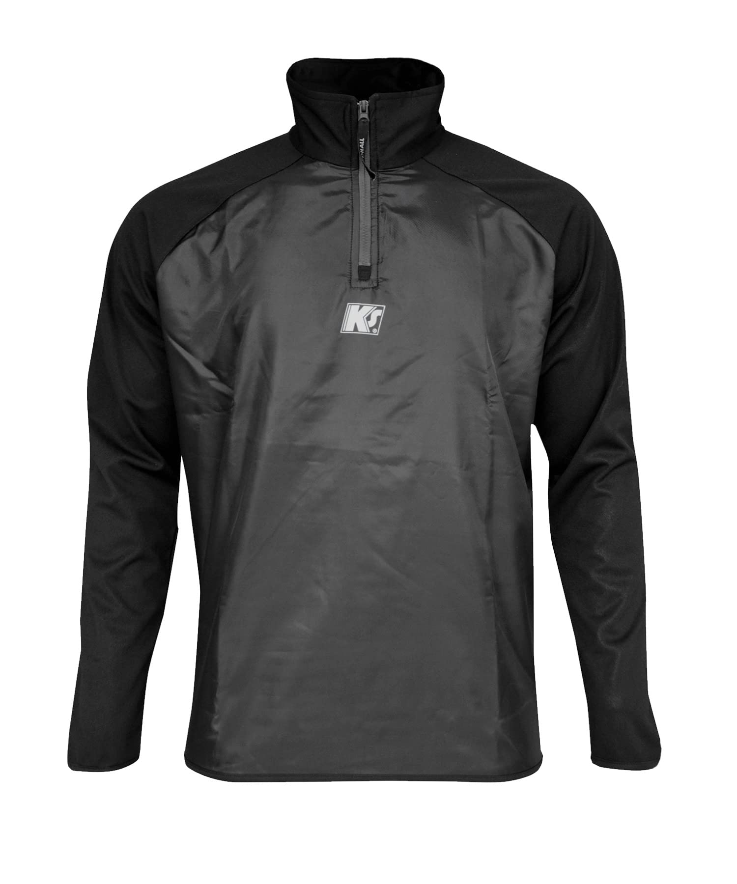 KEEPERsport - Maglietta da Allenamento, per Bambini, Colore: Nero, Nero, XS/152