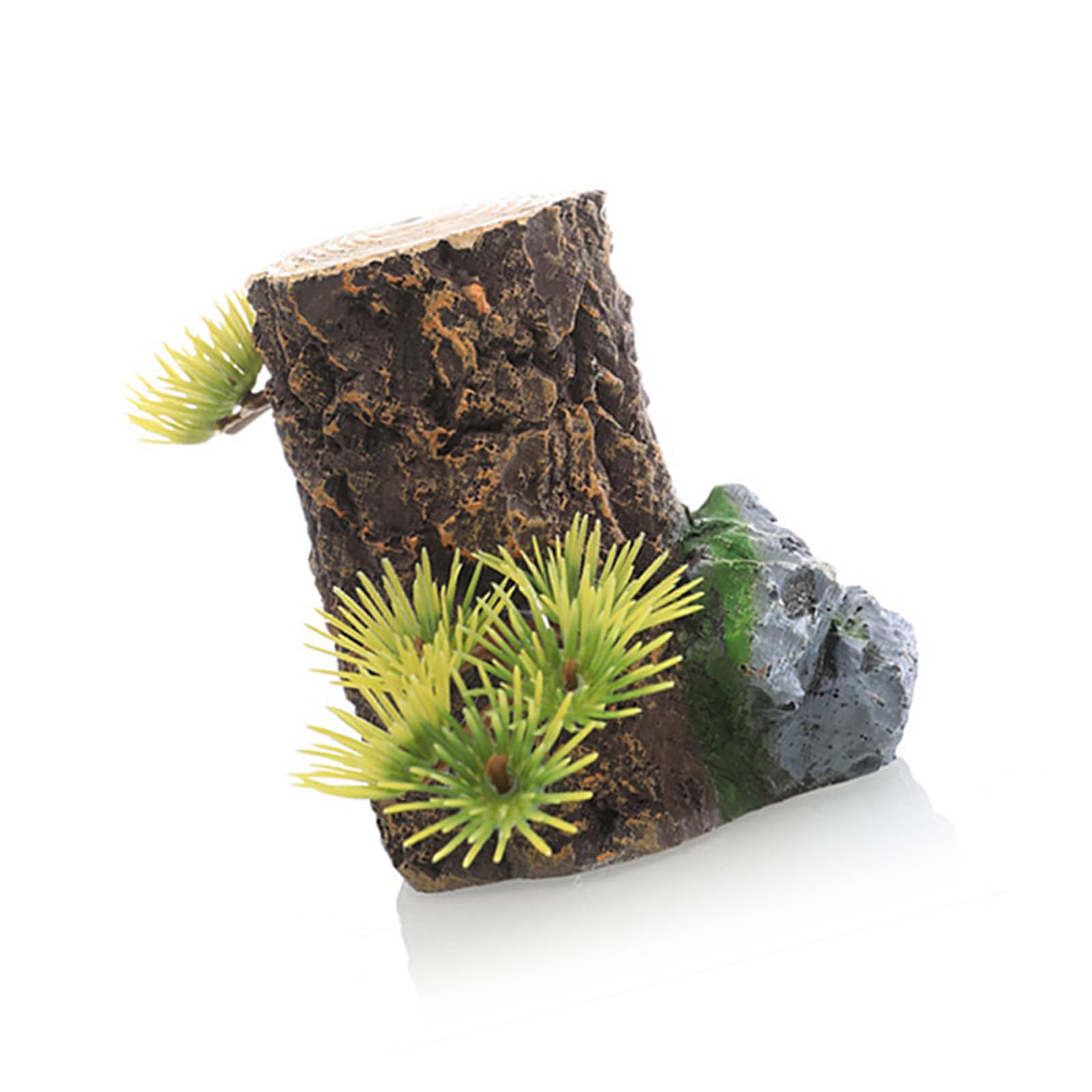 Nucelit Artificial Trunk Aquarium Decorations for Shrimp Habitat, Fish Landscape Ornaments & Terrarium Craft Artificial Plant Landscape for Fish Tanks & Shrimp Habitat Decor