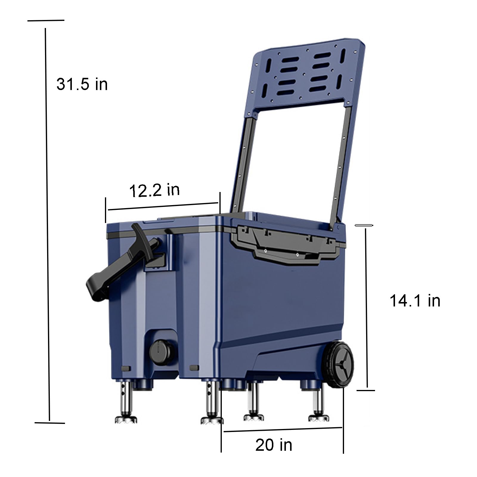 Amazon.co.jp: 32L ライトホイールフィッシングボックス 釣り用 Amazon.co.jp: 32L ライトホイールフィッシングボックス 釣り用