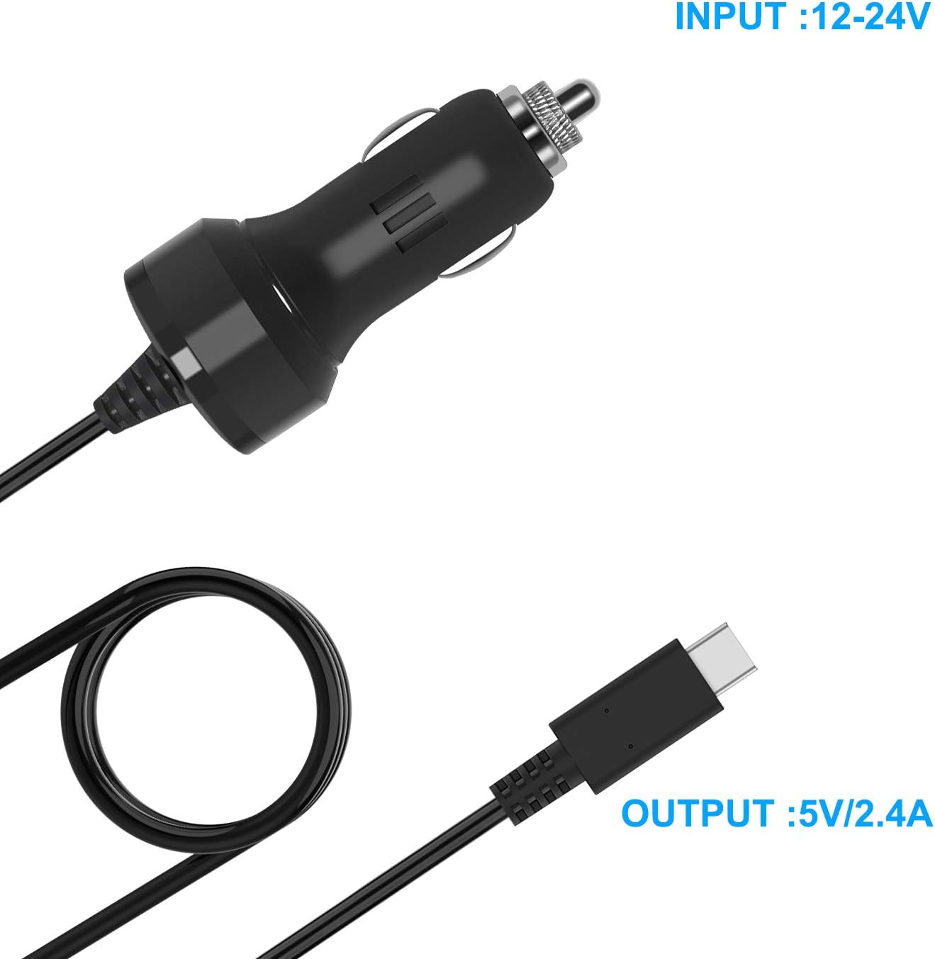 Car Charger Compatible with Switch/Switch Lite/Switch OLED, FYOUNG High Speed Car Charger Adapter Replacement for Switch (6.5 FT USB Type-C Charger Cable)