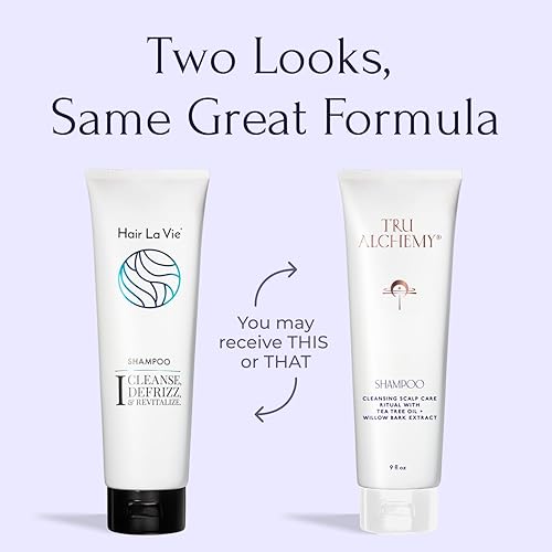 Miniatura 3 de Hair La Vie Champú para crecimiento volumen y salud del cuero cabelludo derivado naturalmente con árbol de té y aceite de menta más queratina y