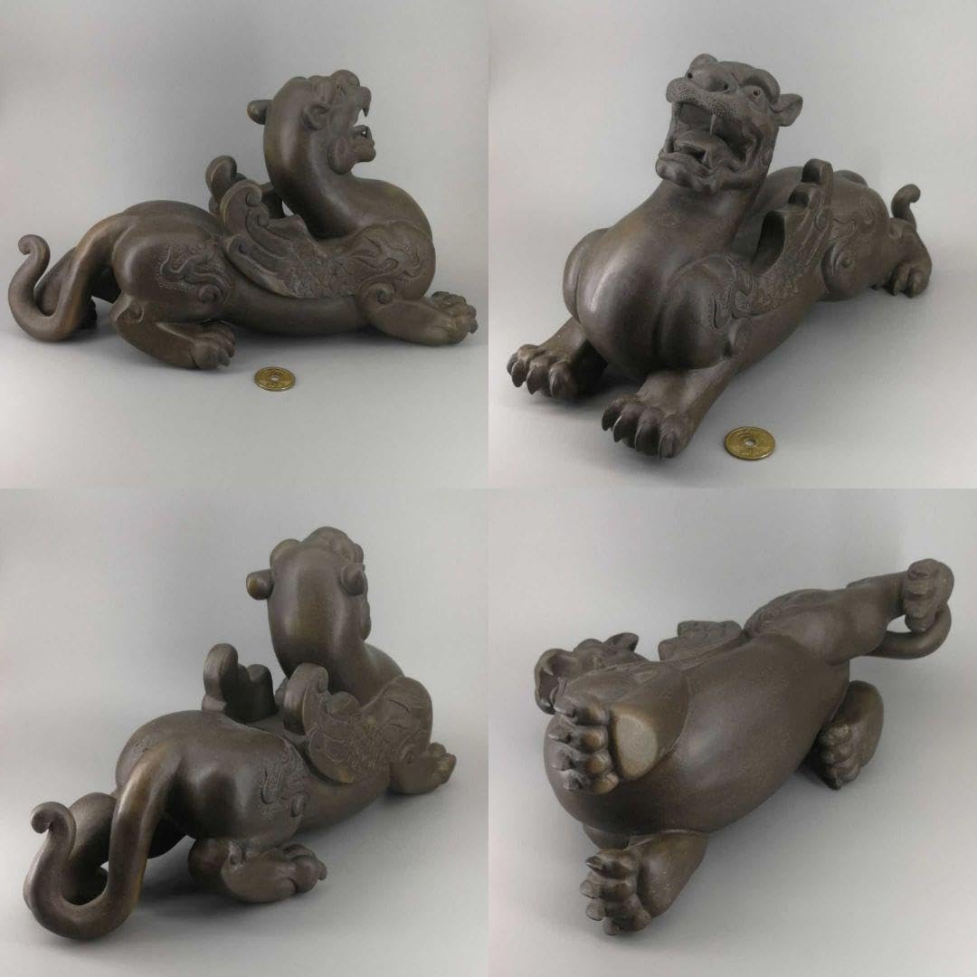 Amazon.co.jp: 陶芸作品「青龍白虎朱雀玄武風水四神セット」(整理番号