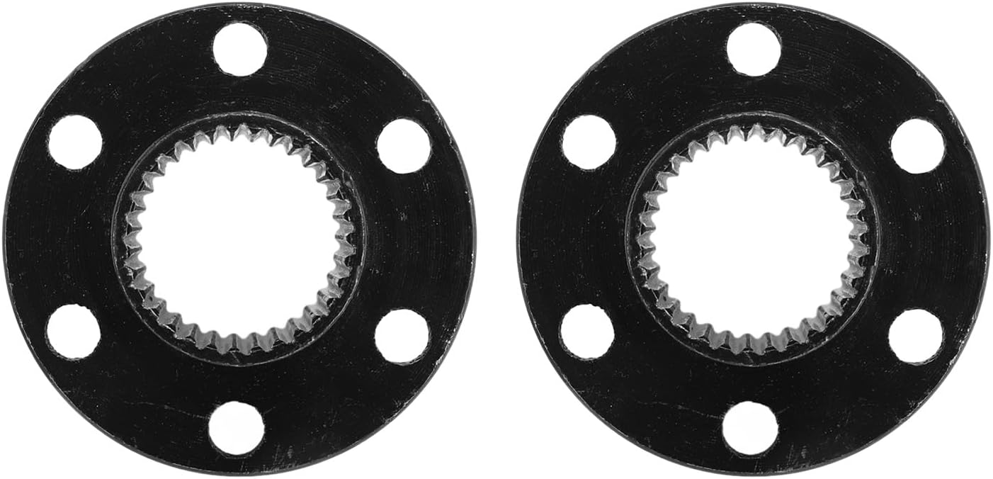 Rear Axle Sprocket Brake Disc Mount, 31T 32mm 6 Bolt Chain Wheel Fixing Accessories, High Hardness Steel Alloy Adapter for 50cc to 250cc ATV Go Kart Quad Bike, Smooth Braking Perfo