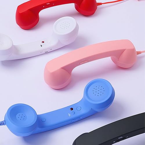 Miniatura 7 de Auricular de teléfono retro tipo C, para iPhone y Android, auricular de teléfono Bluetooth para teléfono móvil, retrocableadoinalámbricocon