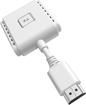 Lemorele Wireless HDMI Transmitter 164FT Range Portable Wireless HDMI Extender 5G 1080P@60Hz for Streaming Video&Audio from Laptop, Camera to HDTV, Projector, LED Displays