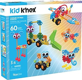 KID K’NEX – Oodles of Pals Building Set – 115 Pieces – Ages