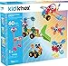 Produktbild K'NEX 34512 - Bau- und Konstruktionsspielzeug Set Oodles Of Pals, Baukasten Viele Freunde mit 116 Teilen, Konstruktionsset mit Ideen für 60 Modelle, Kid K-Nex Bauset für Kinder von 3 bis 5 Jahre