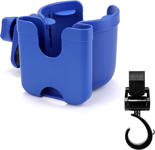 Miniatura 17 de Accmor - Portavasos para cochecito con soporte para teléfono, Portavasos universal para bicicleta, Portavasos universal para cochecitos Uppababy