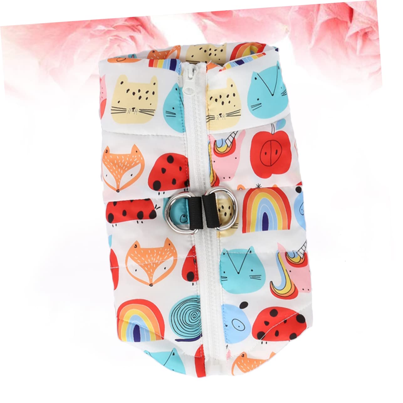 FOMIYES 3 Pezzi Gilet per Cani di Piccola Taglia Elegante Abbigliamento per Animali Domestici Gilet Caldo per Cani Motivo Animali per Fotografia E Feste