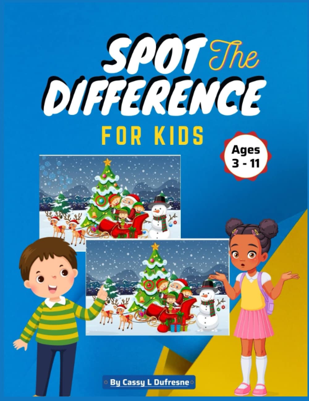 Spot the Difference Activity Book: Colorful Puzzle Book for Children ...