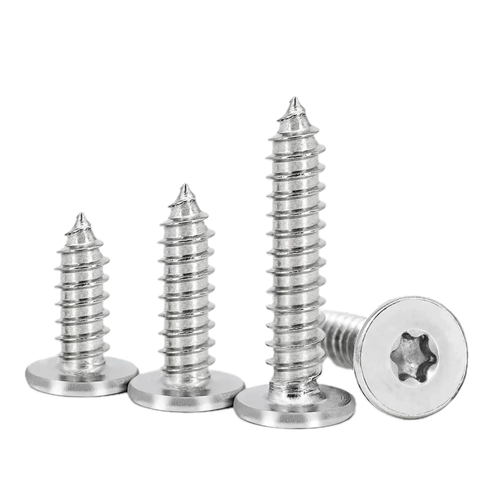 FandWay 100Pcs Torx Self Tapping Screws 304 Stainless Steel - Image 3