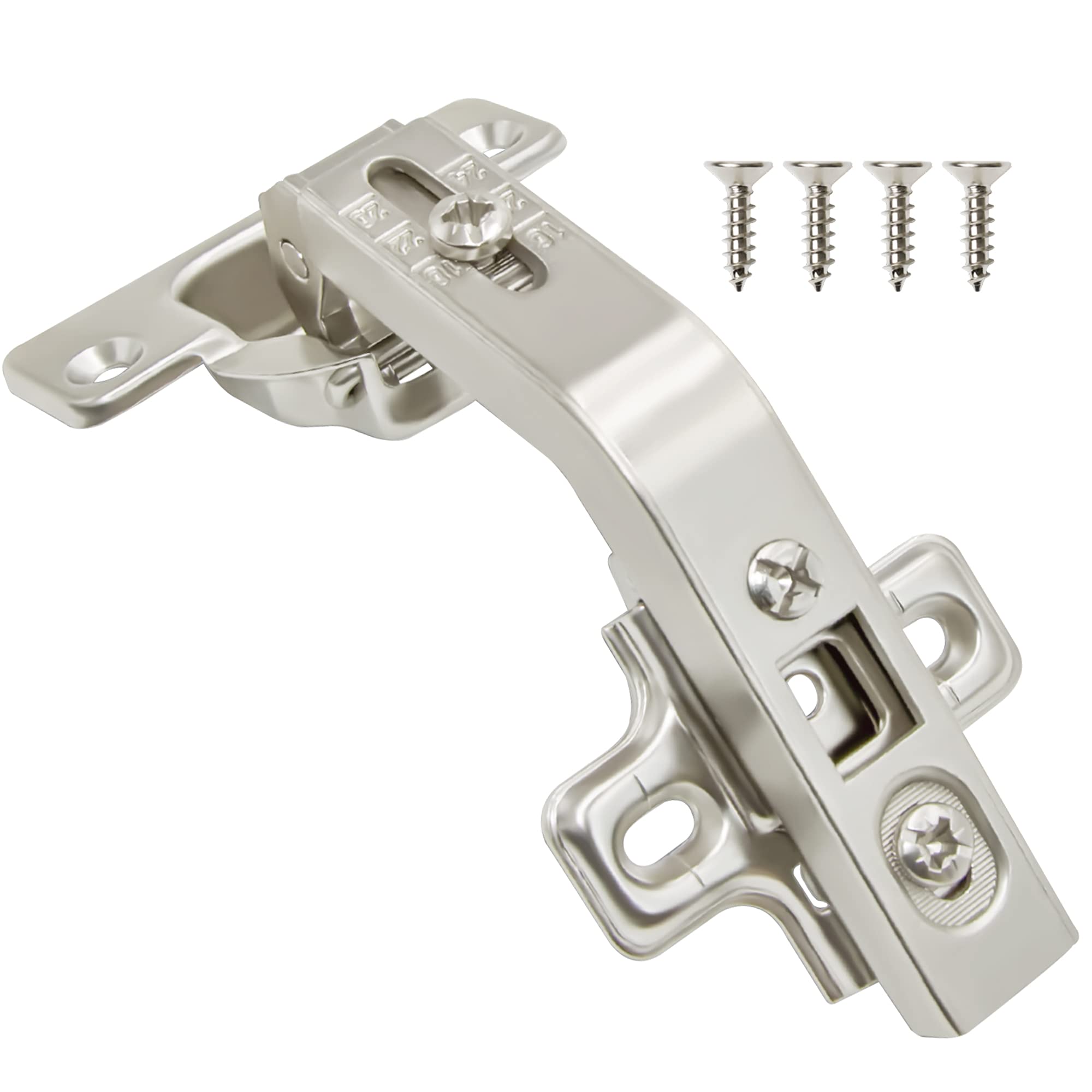 Buy TOUCH Hinges (1 Pair, 2 PCS) Frameless 135 Degree Clipon