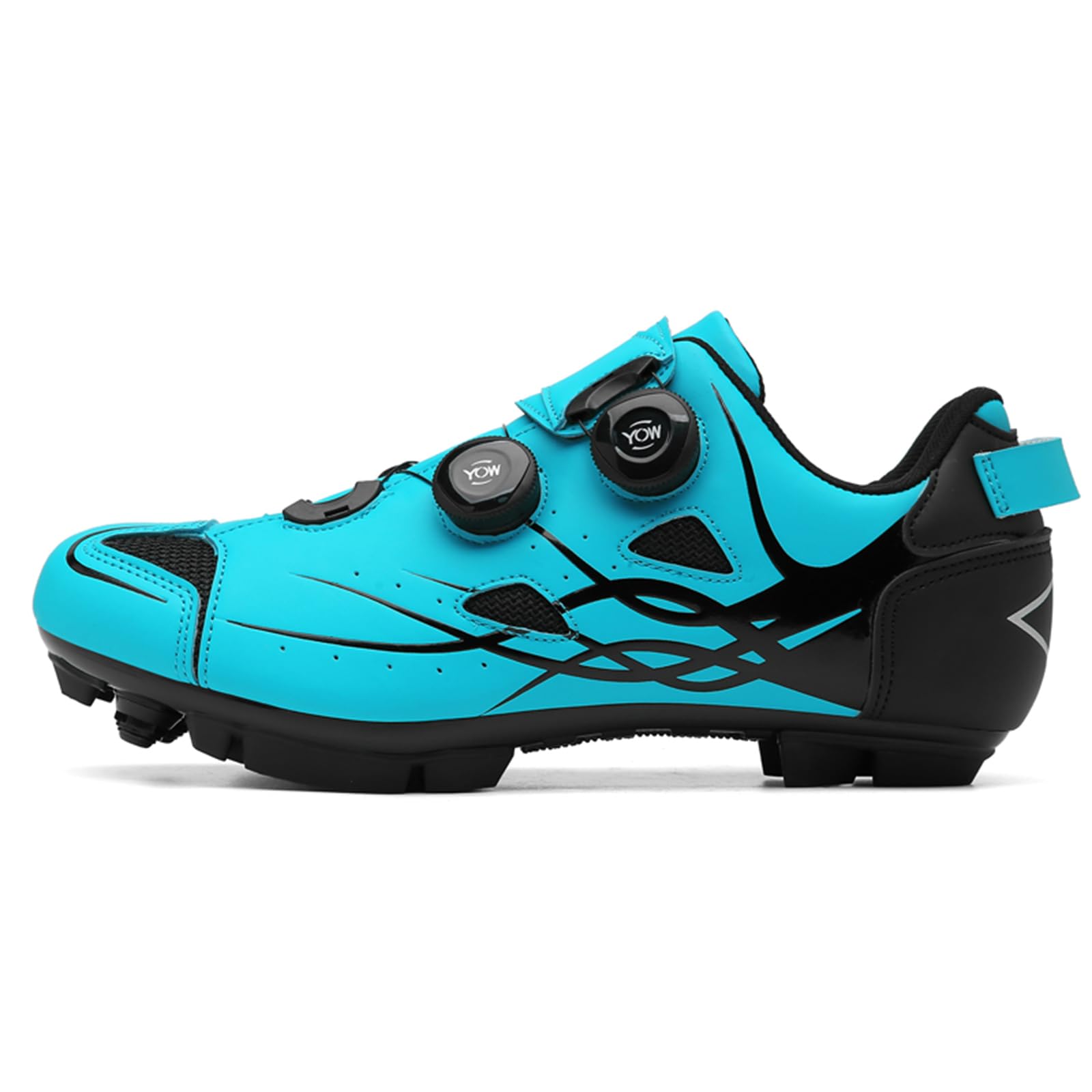 Zapatillas BTT para Hombre Zapatillas de MTB Transpirables y cómodas Compatibles con calas SPD de 2 Tornillos Incluidas, Calzado para Ciclismo al Aire Libre