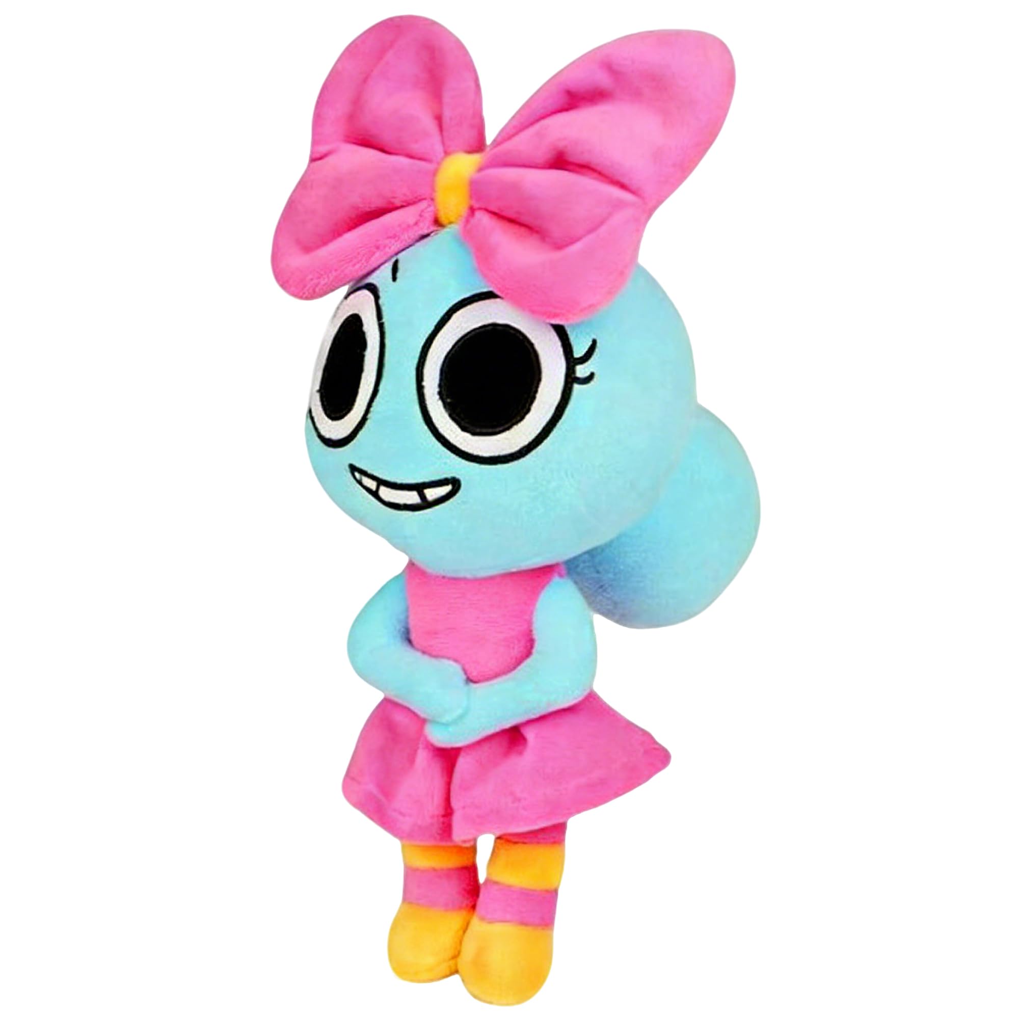 Dandy's World Plush, Dandy's World Plushies Poppy, Adorable Collectible Plush Toy Gift for Fans, Huggable Stuffed Doll for Room Decor, Birthday Party Supplies