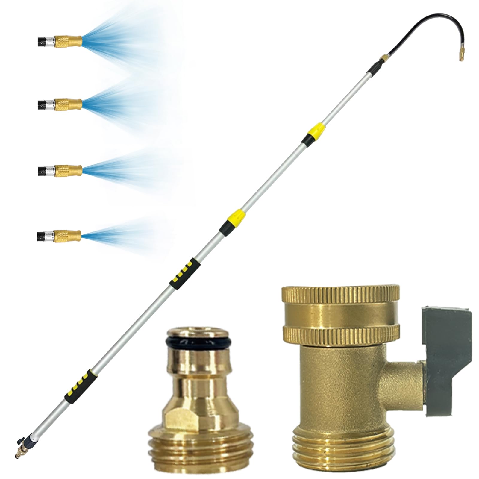 Snapklik.com : Telescoping Gutter Cleaning Tools -12FT Gutter Cleaner ...