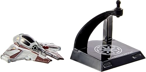 Miniatura 3 de Hot Wheels Star Wars Starships Select Premium Diecast OBI-Wan Kenobi - Interceptor Jedi