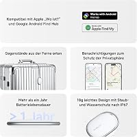 Xiaomi Smart Tag Bluetooth nyomkövető – Apple Find My és Google Find Hub kompatibilis, IP67 – 1 db 2