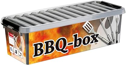 BBQ Box 9,5 Liter - Aufbewahrungsbox Sortimentskiste Grillutensilien Grillwerkzeuge
