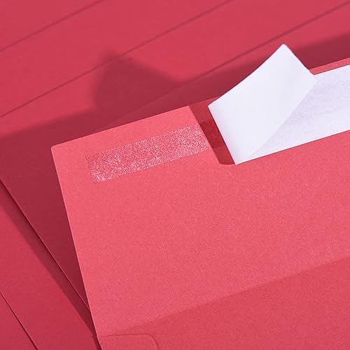 Miniatura 10 de VANRA Paquete de 150 sobres coloridos para invitaciones, sobres A7 a granel para tarjetas de felicitación de 5 x 7, invitaciones de boda, fotos (15