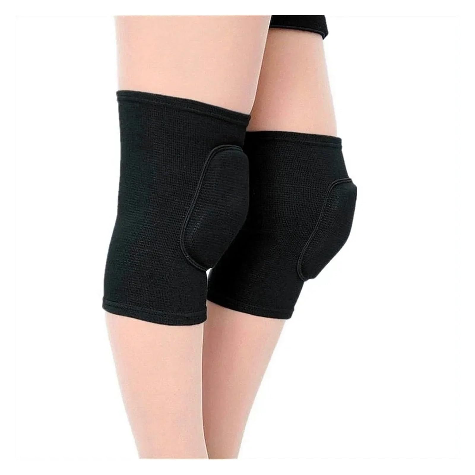 MRKU Genouillères de Sport antidérapantes, Support Chauffant pour la Danse, Le Volley-Ball, Le Tennis et l'entraînement.