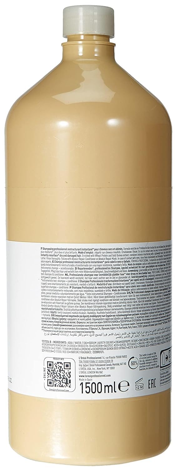 L'Oréal Professionnel - Shampooing Absolut Repair Lipidium - 1500ml