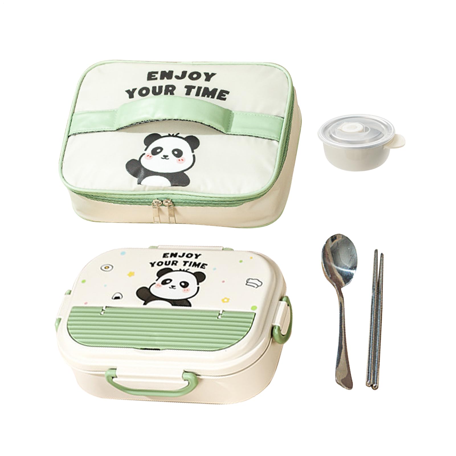 Boîte À Lunch En Acier ydable Pour Étanche, passe au micro-ondes, sac de