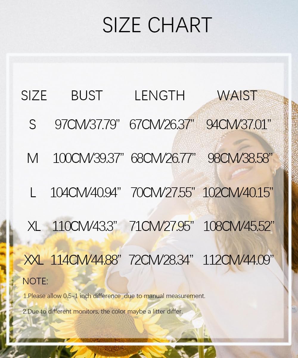 Women's I'm Fine Everything is Fine T-Shirts Sunflower Short Sleeve USA Flag Casual Cute Funny Graphic Tee Blouse Tops - Image 7