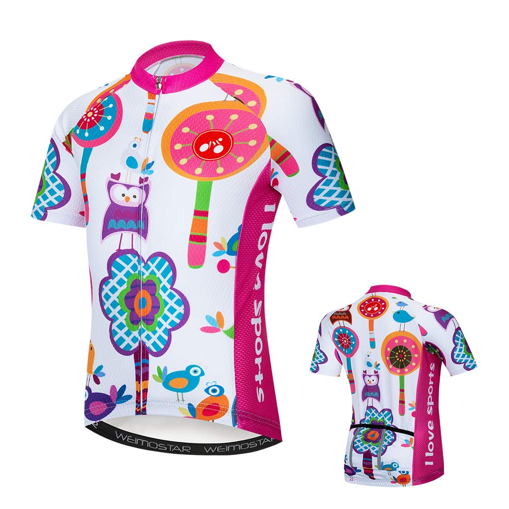 Ensemble maillot de cyclisme pour enfants garçons et filles