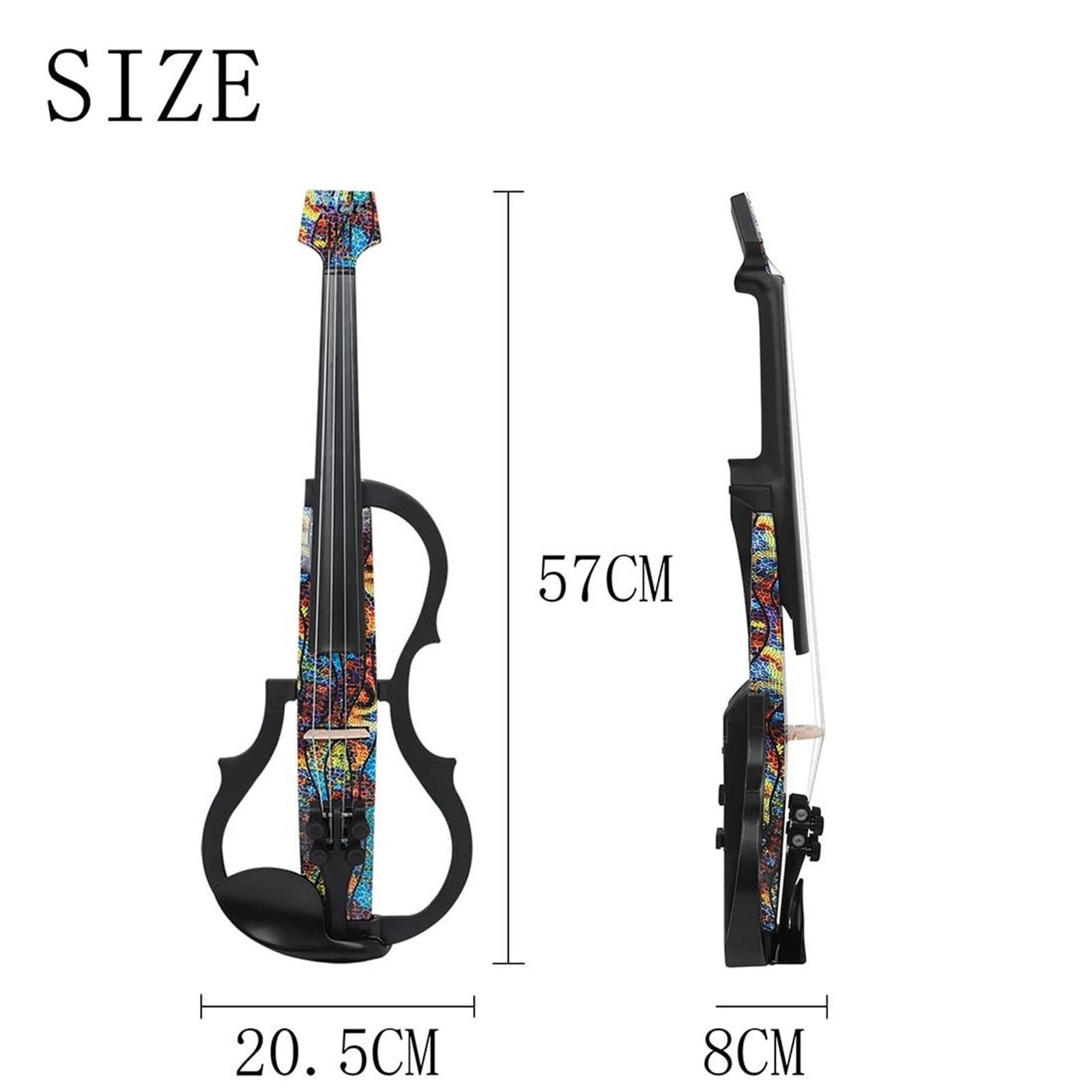 Skrzypce Instrumenty Muzyczne Słuchawki Do Skrzypiec Elektroakustycznych 4/4 Podłączanie Akcesoriów Instrumentów Muzycznych(Type1)