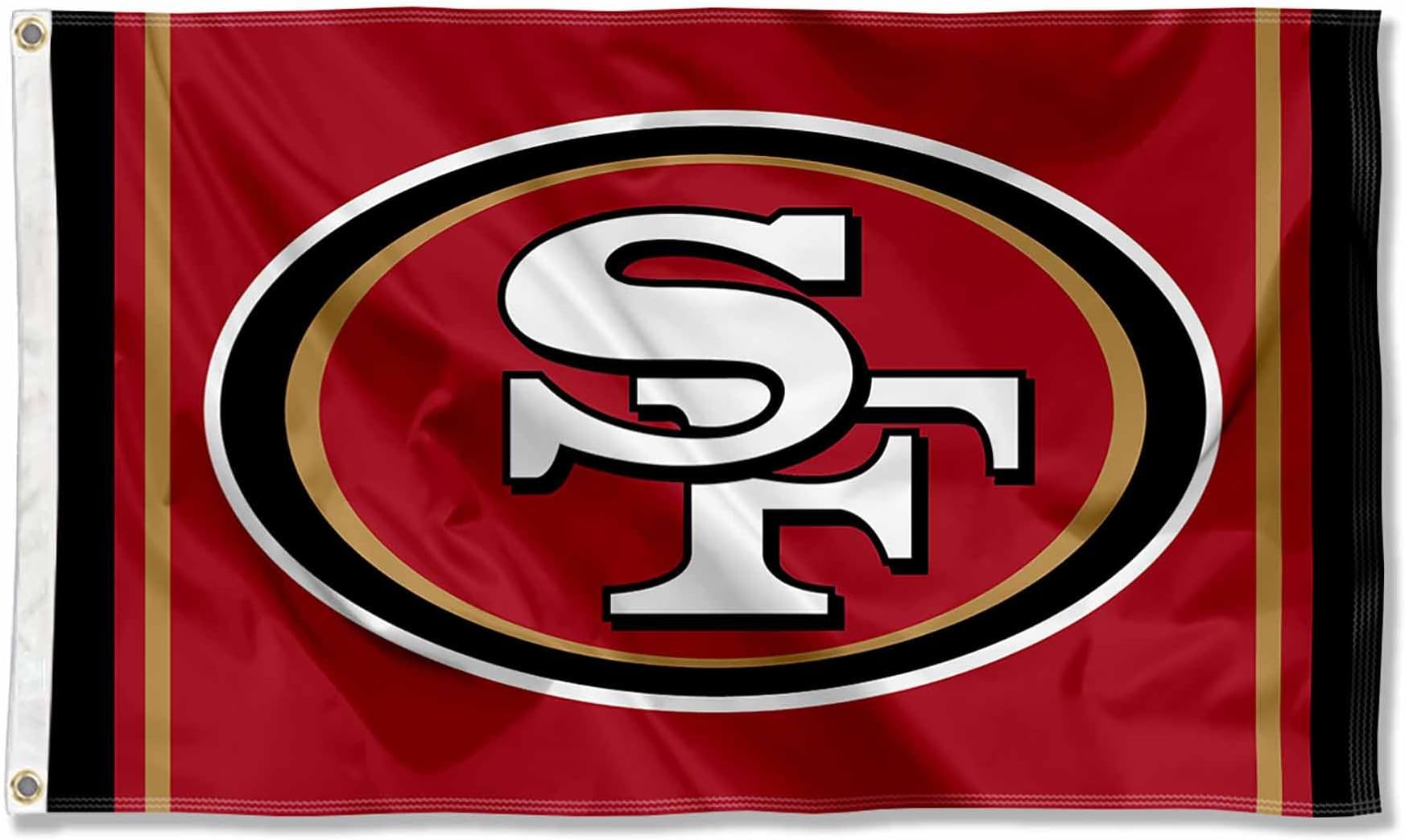 San Francisco 49ers SF Large 3x5 Flag