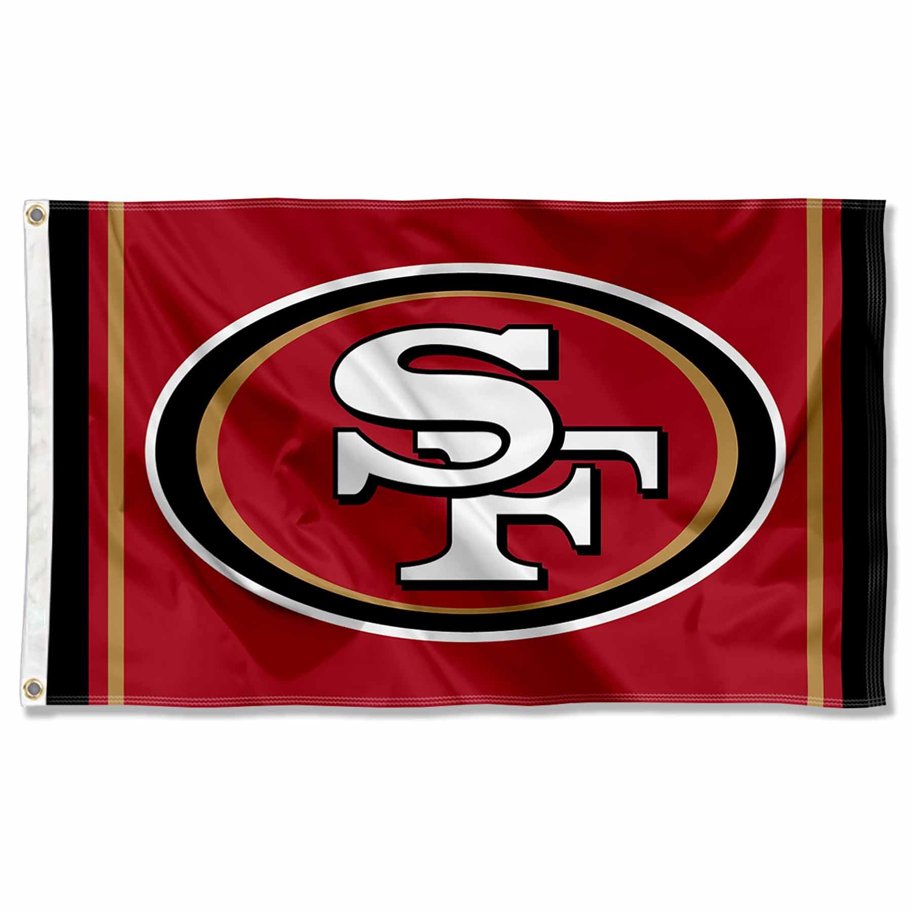 San Francisco 49ers SF Large 3x5 Flag