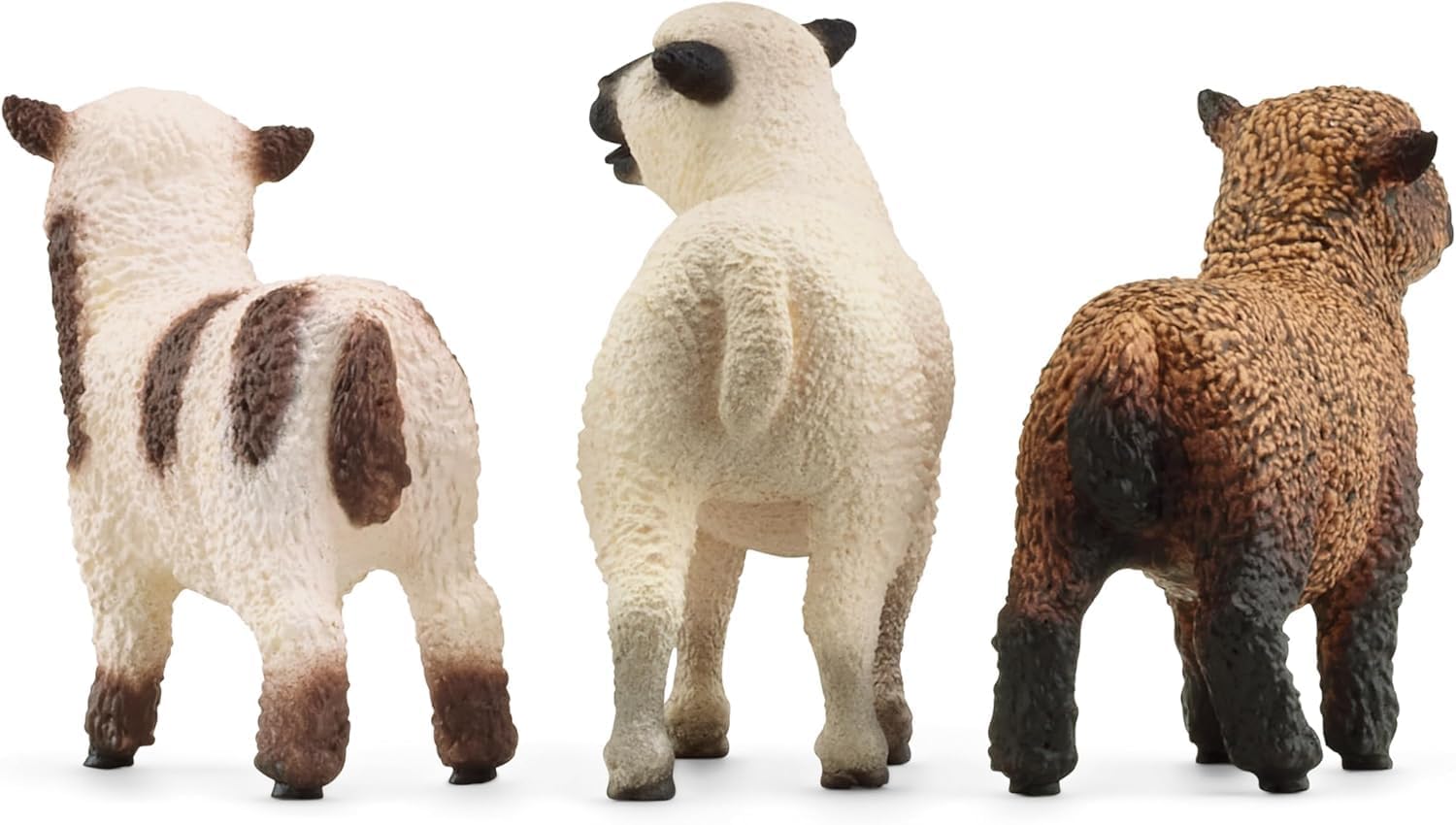 Schleich Farm World - Sheep Friends Playset - 3 Realistic Sheep Figurines - Cute Farm Animal Toys for Kids Ages 3+