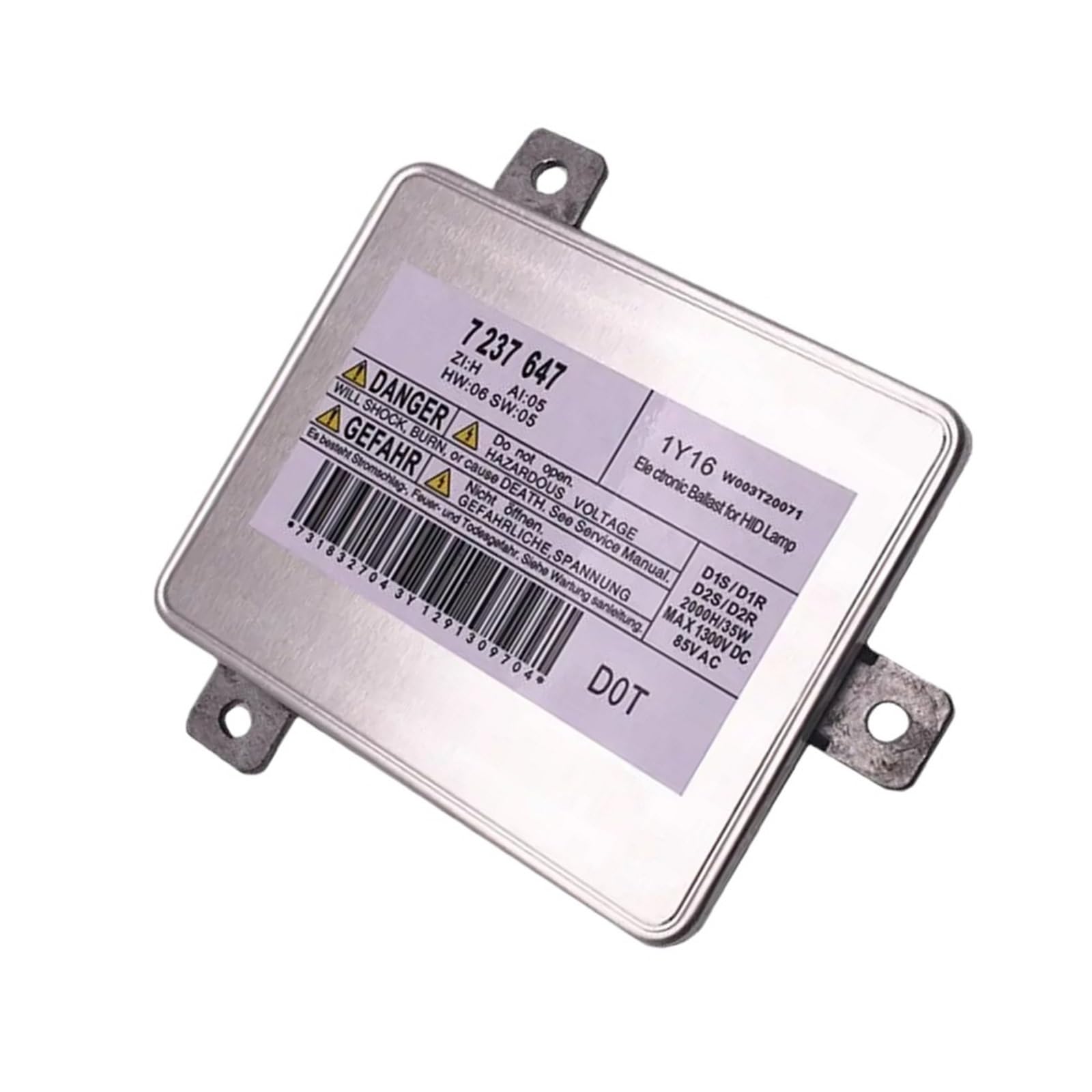 Xenon Ballast Control Unit Module D1S D2S 7237647 63117318327 W003T20071 Car Accessories 1Pcs