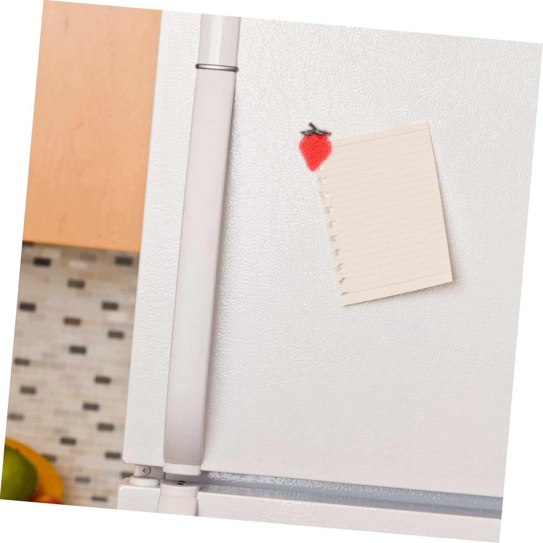 ABOOFAN 3 Sätze Erdbeerfliese Coole Kühlschrankmagnete Erdbeermagnete Für Den Kühlschrank Erdbeer-kühlschrankmagnete Aufkleber Magnete Für Kühlschrank Fruchtmagnete Rot PVC 6 Stücke * 3