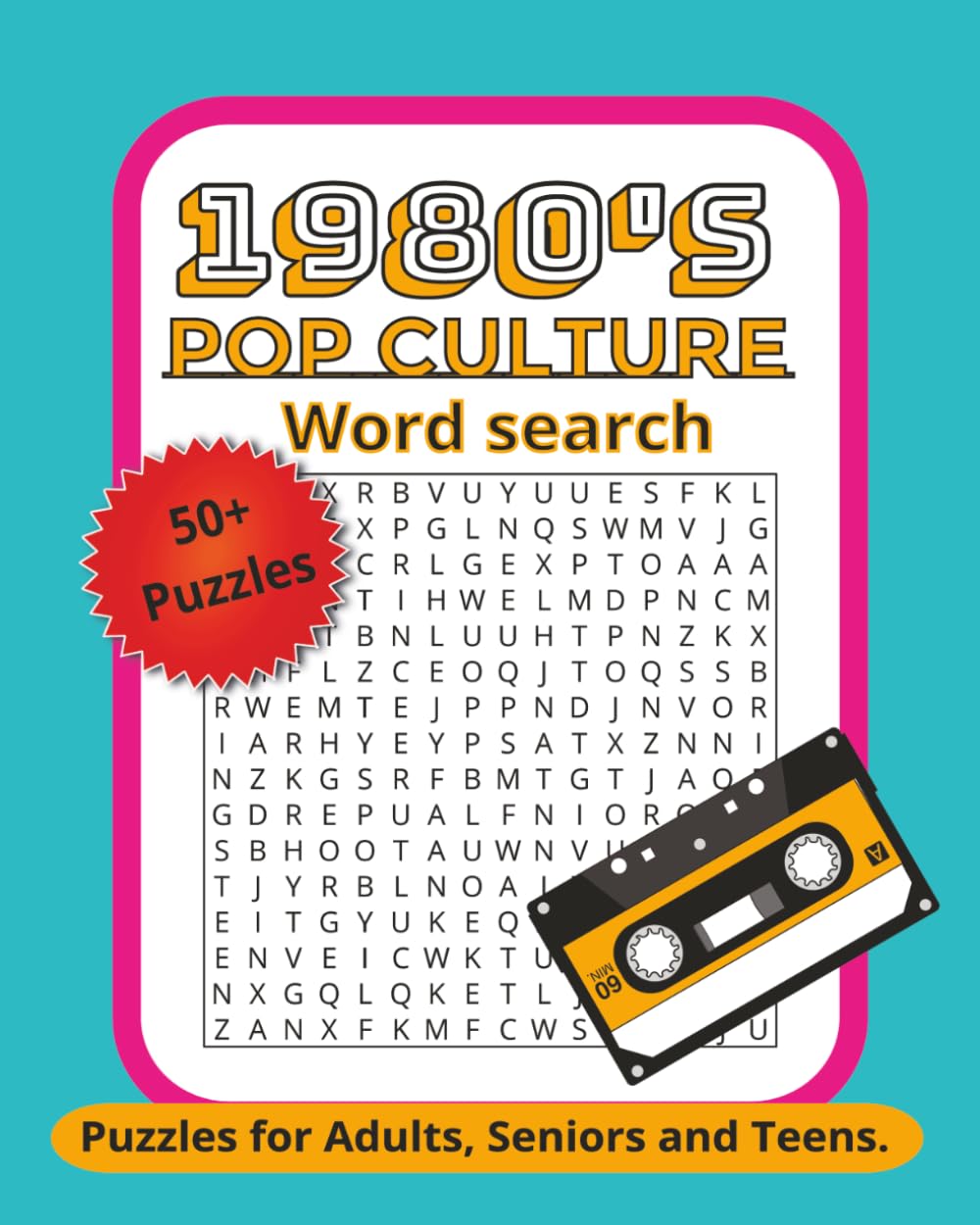 1980's Pop Culture Word Search