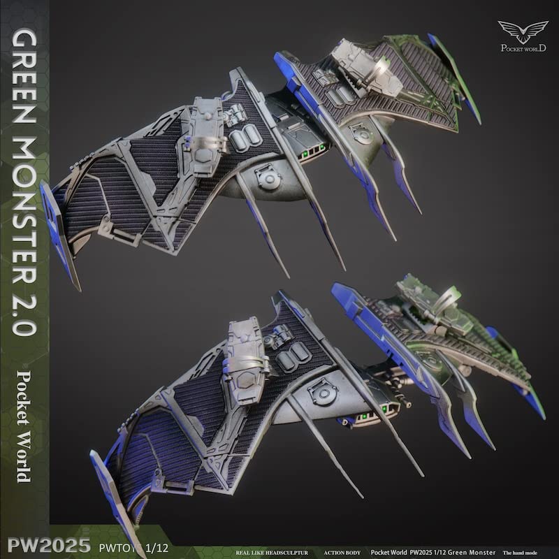 Amazon.co.jp: [Tbmodel] PWTOYS 1/12 フィギュア Green monster 2.0 