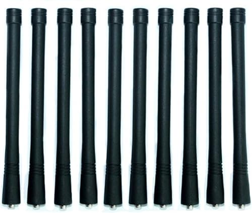 10x VHF antena para Motorola Radios de dos vías HT1000MTS2000XTS2500XTS3000XTS3500