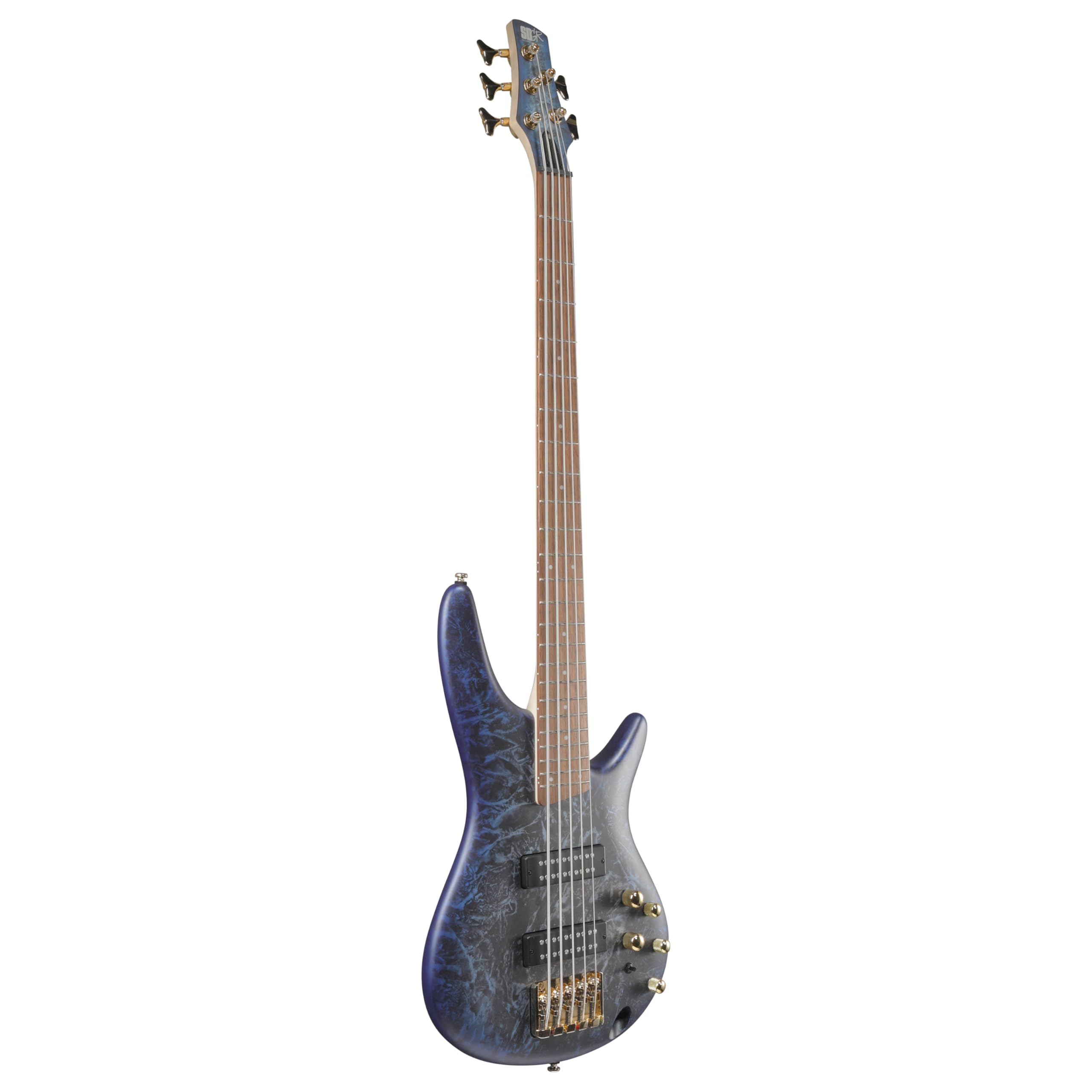 Amazon.com: Ibanez SR305EDX 5-string Bass Guitar - Cosmic Blue