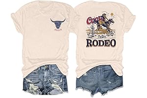 Women's Retro Western T-Shirt: Embracing Country Music Vibes