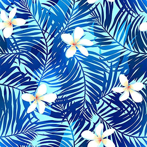 Papier peint haut de gamme fleurs de frangipani Coloray sticker meuble 152x104 - 3