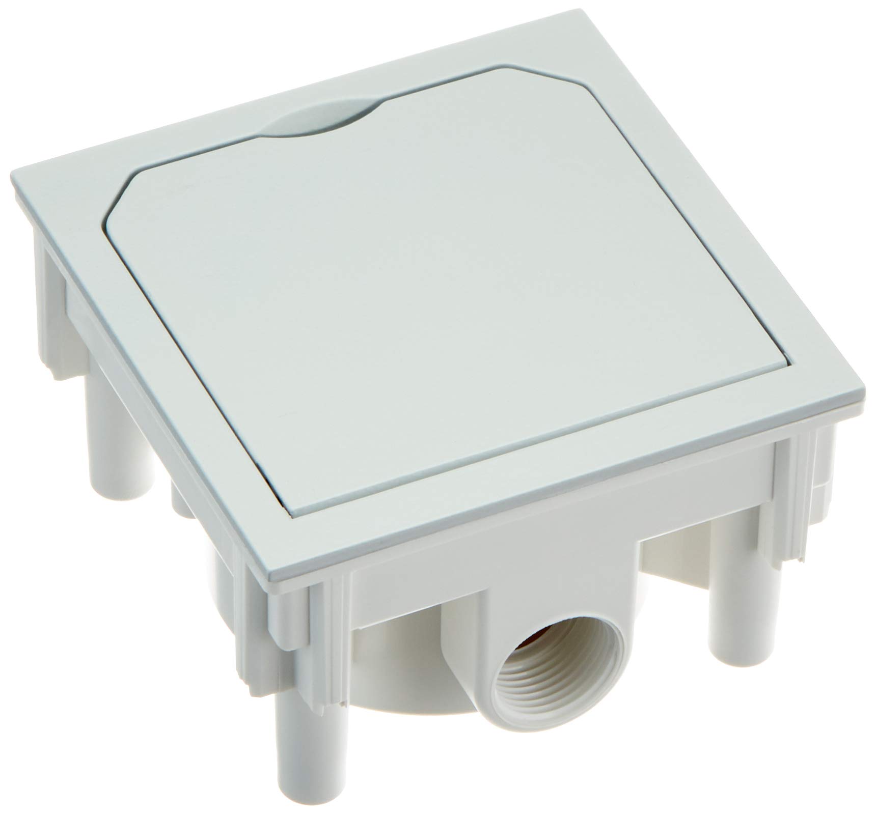 Bjc delta mecanismos - Base enchufe schuko con tapa aluminio gris exportación