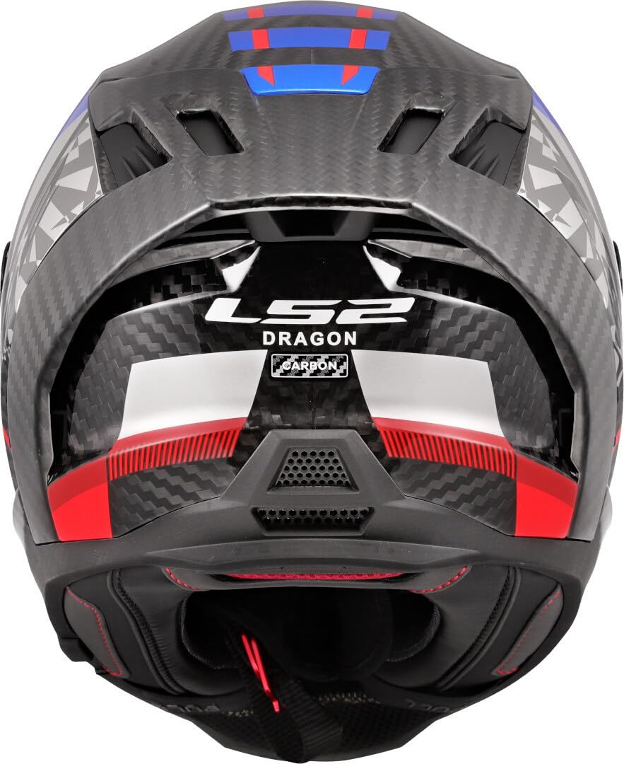 LS2 Helm FF807 Dragon Carbon Motorradhelm Carbonhelm