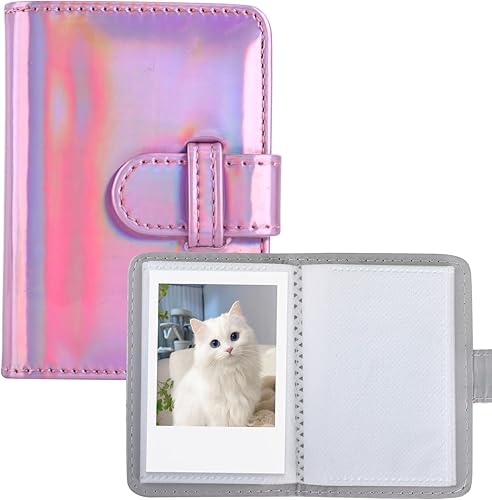 Miniatura 7 de Mini álbum de fotos con 28 bolsillos para mini película, fotos de 2 x 3, tarjeta de fotos Kpop, cartera para mini 12, 11, 40, 7+ EVO 90