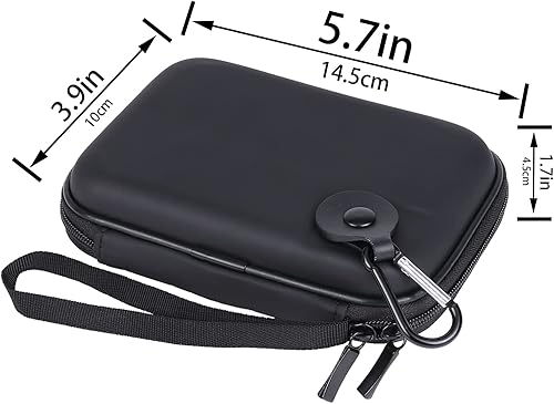 Miniatura 6 de co2CREA Funda rígida compatible con tarjeta de expansión de almacenamiento Seagate Unidad de estado sólido SSD Disco duro externo HDD portátil