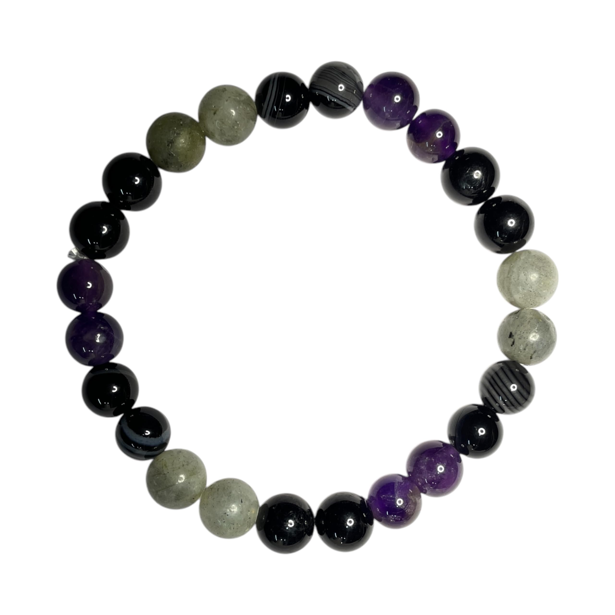 Gemstones 凛 Buy rocksmins Bracelet for 8 - Black Magic Protection Natural