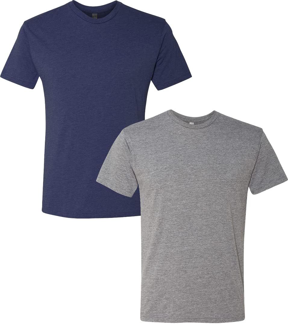 VIP【関税送料無料】希少 ELEVENTY NAVY COTTON BLEND T-SHIRT Custom Next Level Cotton Blend V-Neck T-Shirt